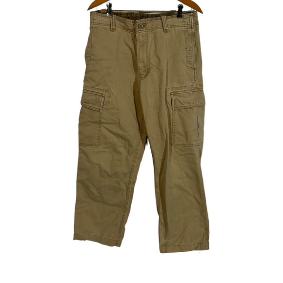 Men's Old Navy Tan Cargo Pants 31 X 30 Work Everday - Picture 1 of 10